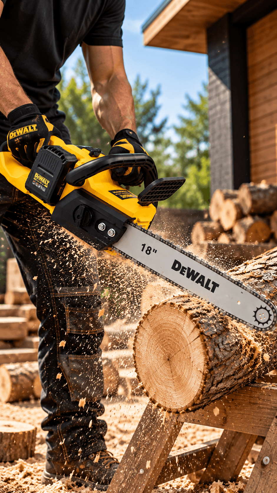Акумуляторна ланцюгова пила DeWalt
